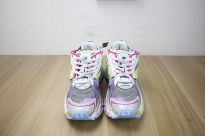 Blncg Runner violet fluo jaune facture