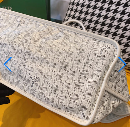 Sac Anjou GM  white facture
