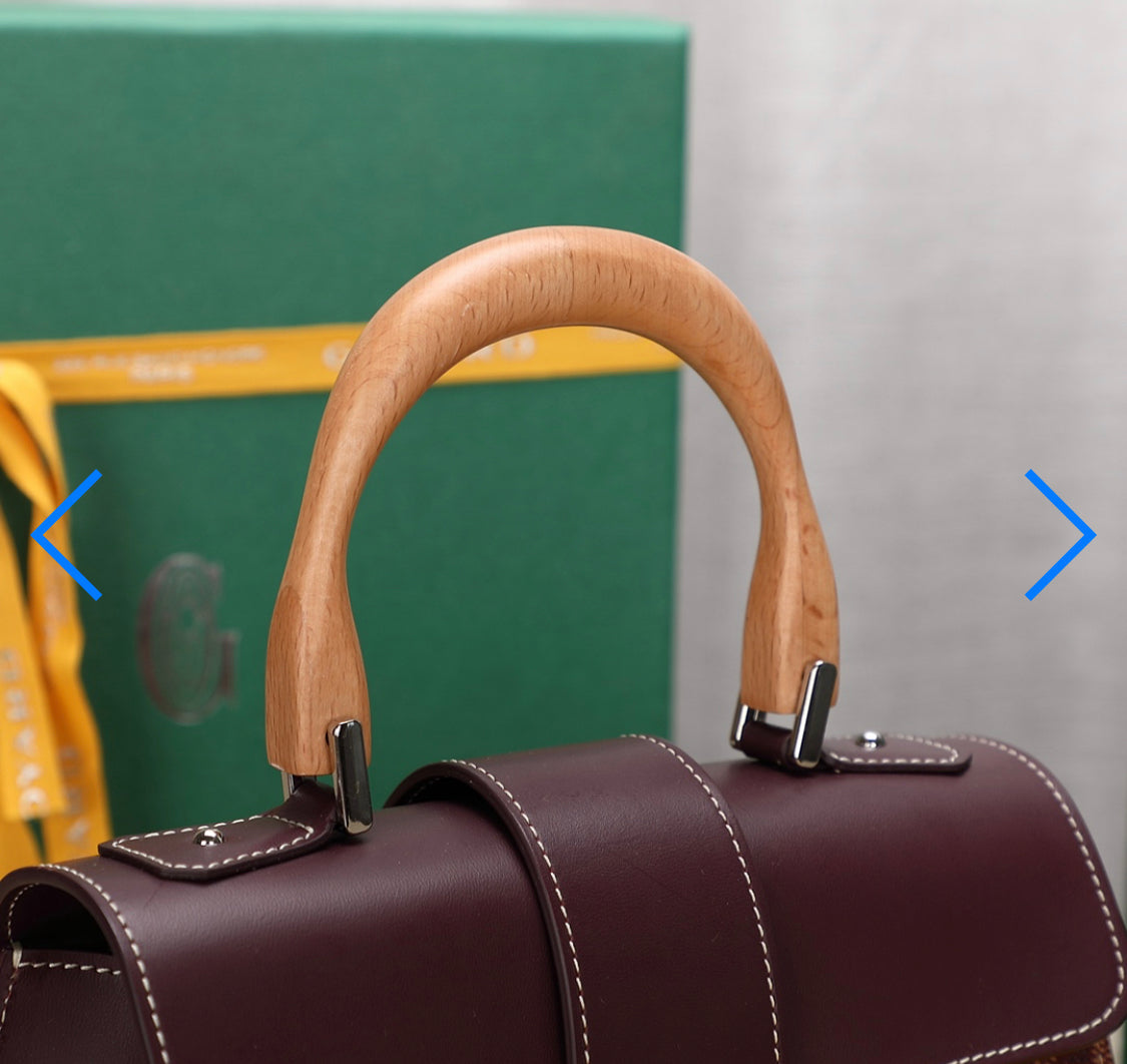 Sac Saigon mini bordeaux facture
