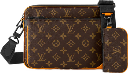 Sac Trio Messenger  brown 10/10 facture
