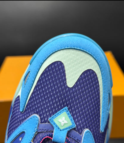 Sneakers Lv tatic blue pink facture