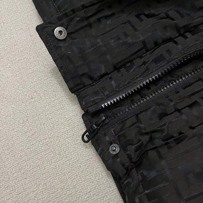Doudoune en tissu technique black  FF