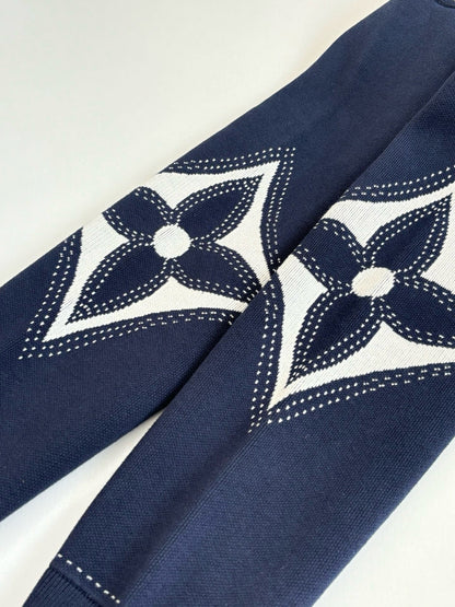 Sweat capuche motif Zippee Intarsia Lv 10/10 📦⚡️🚚 bleu nuit