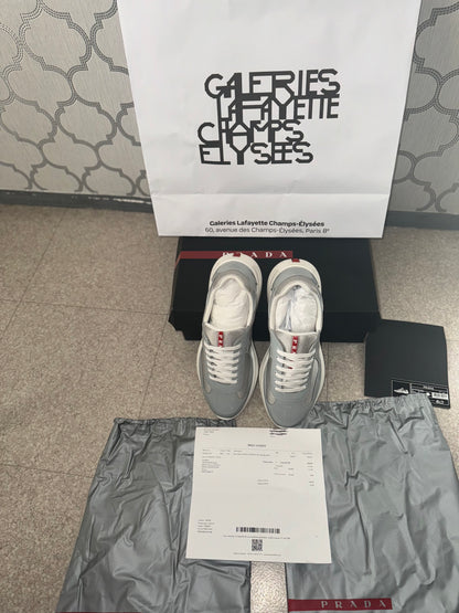 Sneakers Prd America ´ s Cup  tissu bike lisse grey
