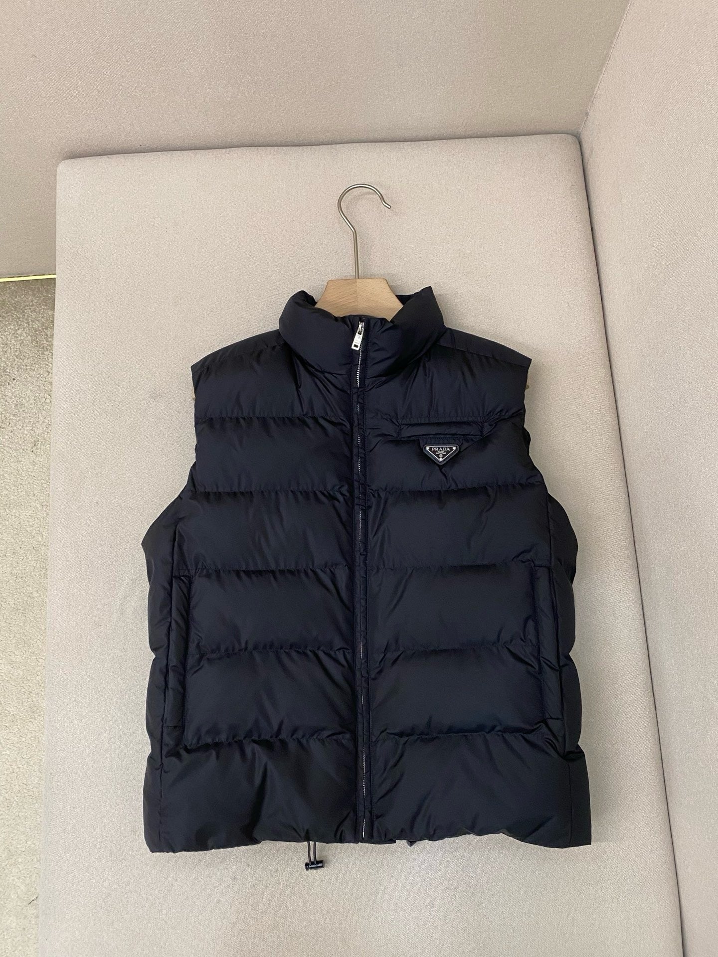 Veste en re-nylon Prda noir   10/10