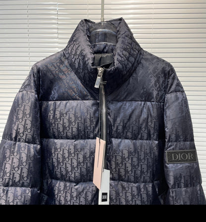 CD oblique black down jacket invoice 2023