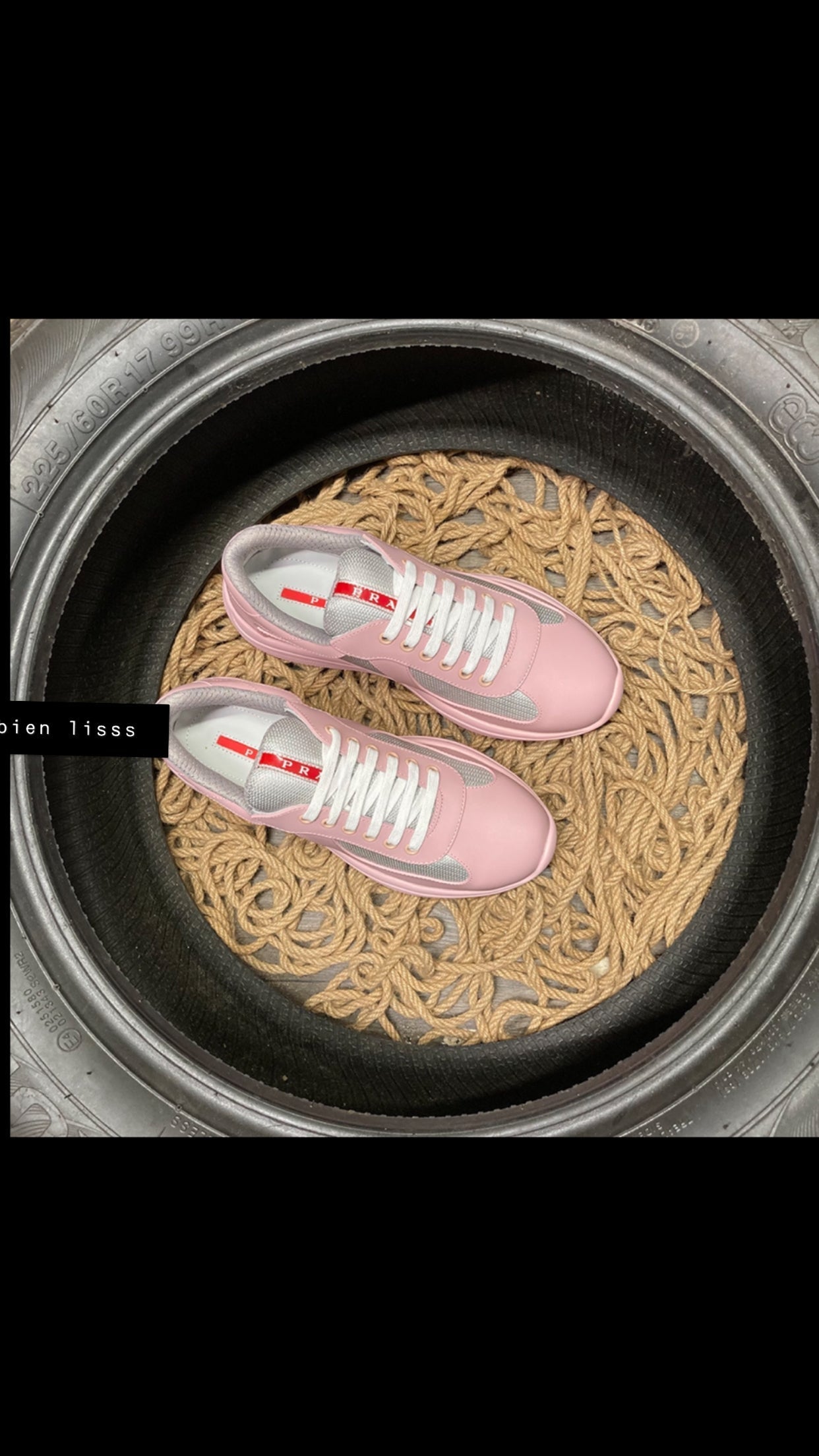 Sneakers Prd America ´ s Cup Gomme & tissu bike Pink 10/10