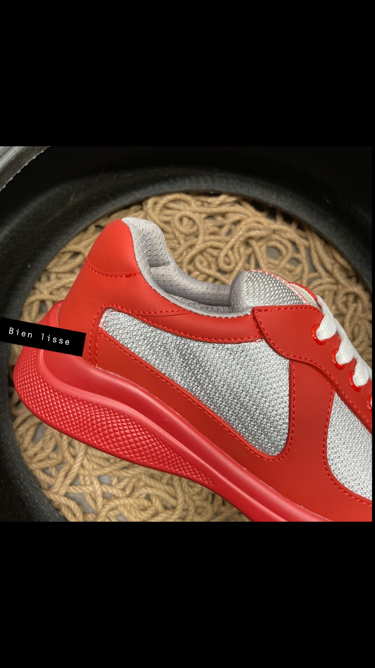 Sneakers Prd America ´ s Cup red Gomme & tissu bike