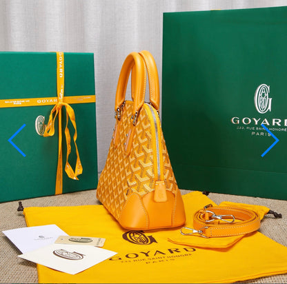 Vendome Yellow invoice bag