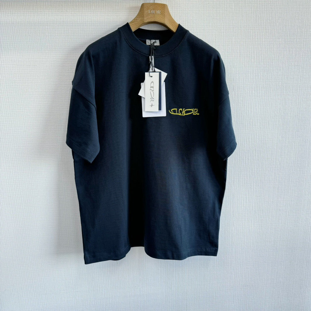 T-shirt CD AND LEWIS HAMILTON, coupe oversize Jersey de coton blanc