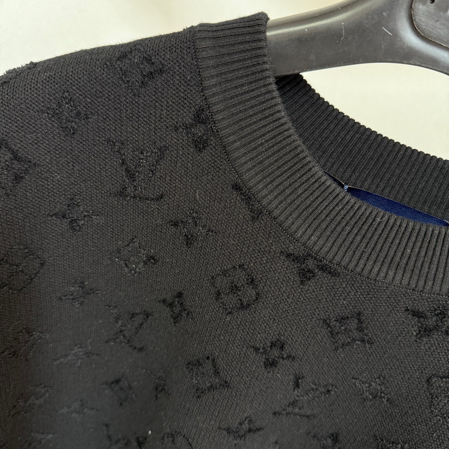 Tee-shirt en maille à motif jacquard