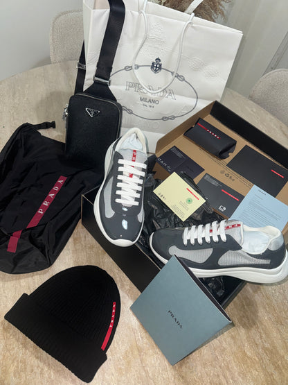 Sneakers Prd America ´ s Cup  Gris nardo 10/10 V3S 📦🚚⚡️