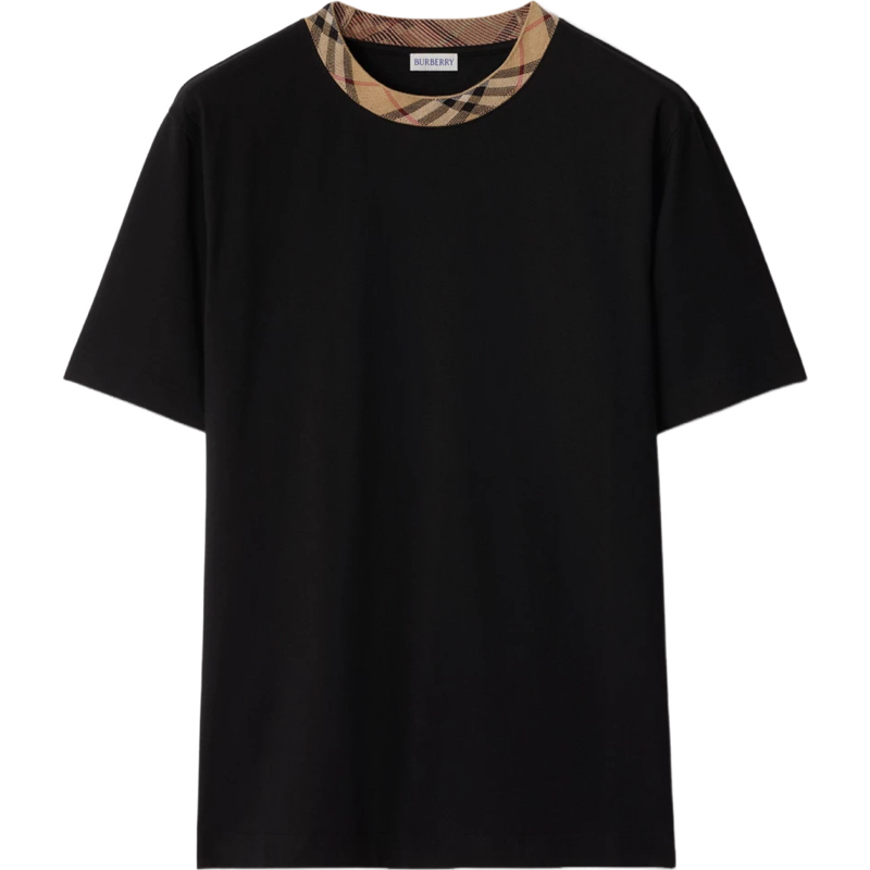 T-shirt brb en coton avec Check