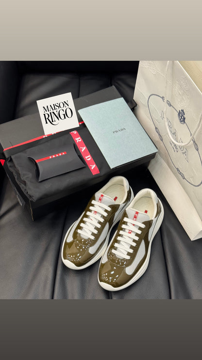 Sneakers Prd America ´ s Cup  Olivette tissu bike lisse 10/10