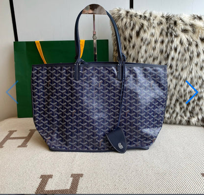 Sac saint louis  blue navy facture