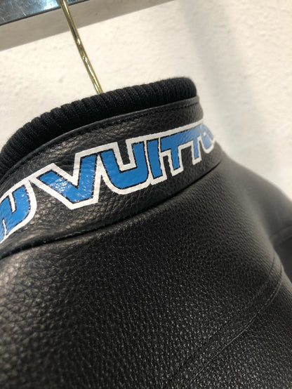 Veste Lv FULL CUIR LEATHER VRAI LEATHER BLACK