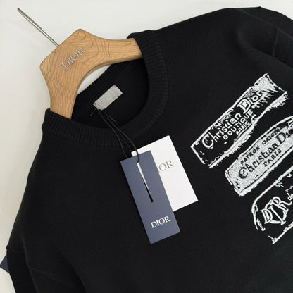 Pull Cd Archives Labels Jersey de laine noire