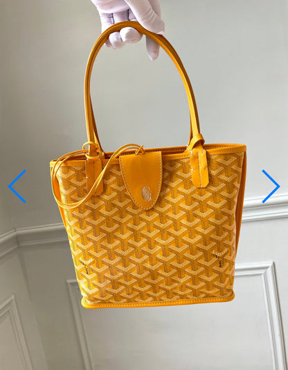 Sac Anjou Mini  yellow facture