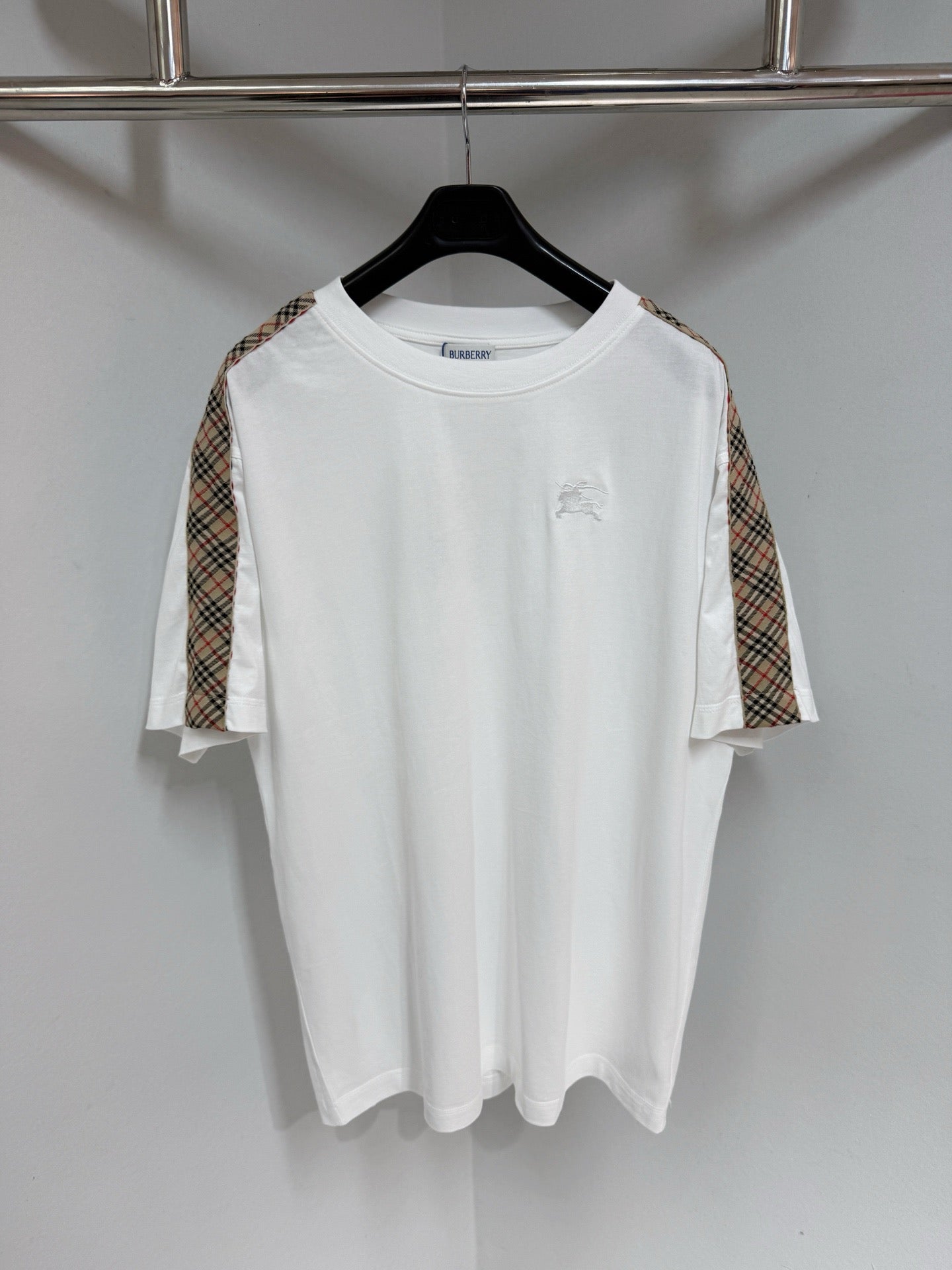 T-shirt brb en coton avec Check