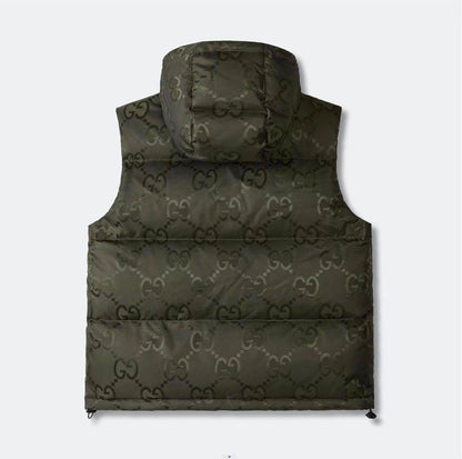 Veste GG jumbo sans manche  kaki