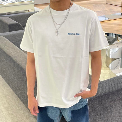 T shirt cd tag blue sky 2k25