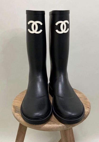 Bottes Chnl noir FEMME 10/10
