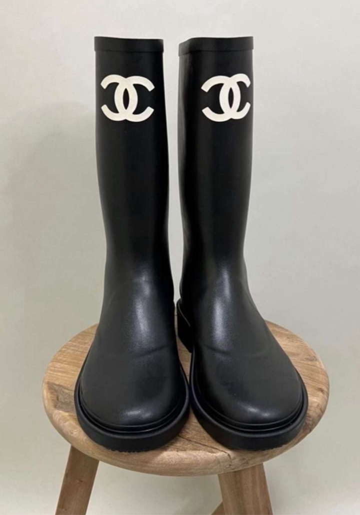 Bottes Chnl noir FEMME 10/10