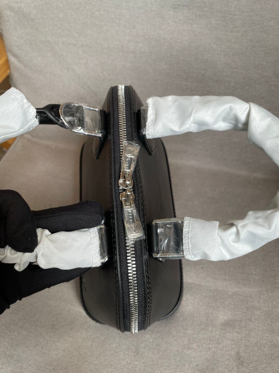 Alma bb cuir épi noir facture