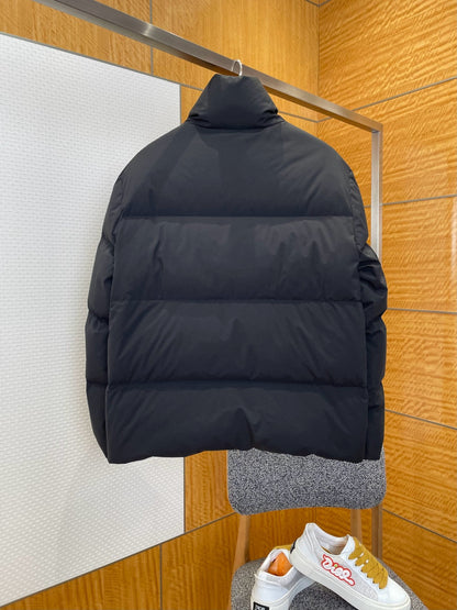 Doudoune cd oblique Jacquard coton mélange