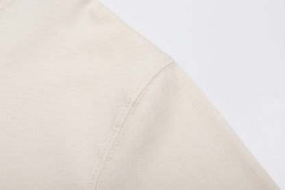 T-shirt beige à petit logo ami de cœur beige