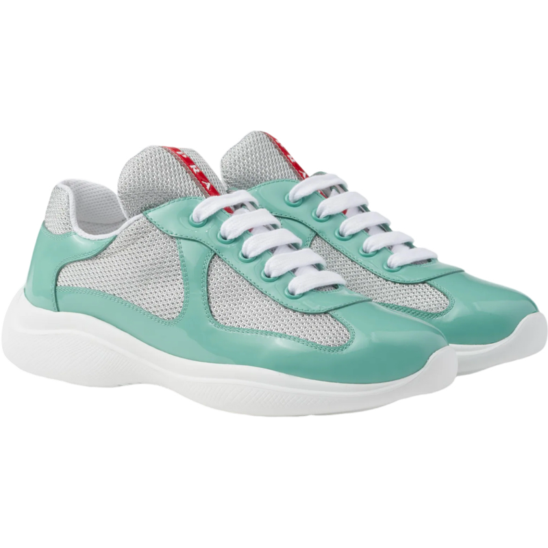 Sneakers Prd America ´ s Cup  Vert Jade  tissu bike lisse 10/10 V3S