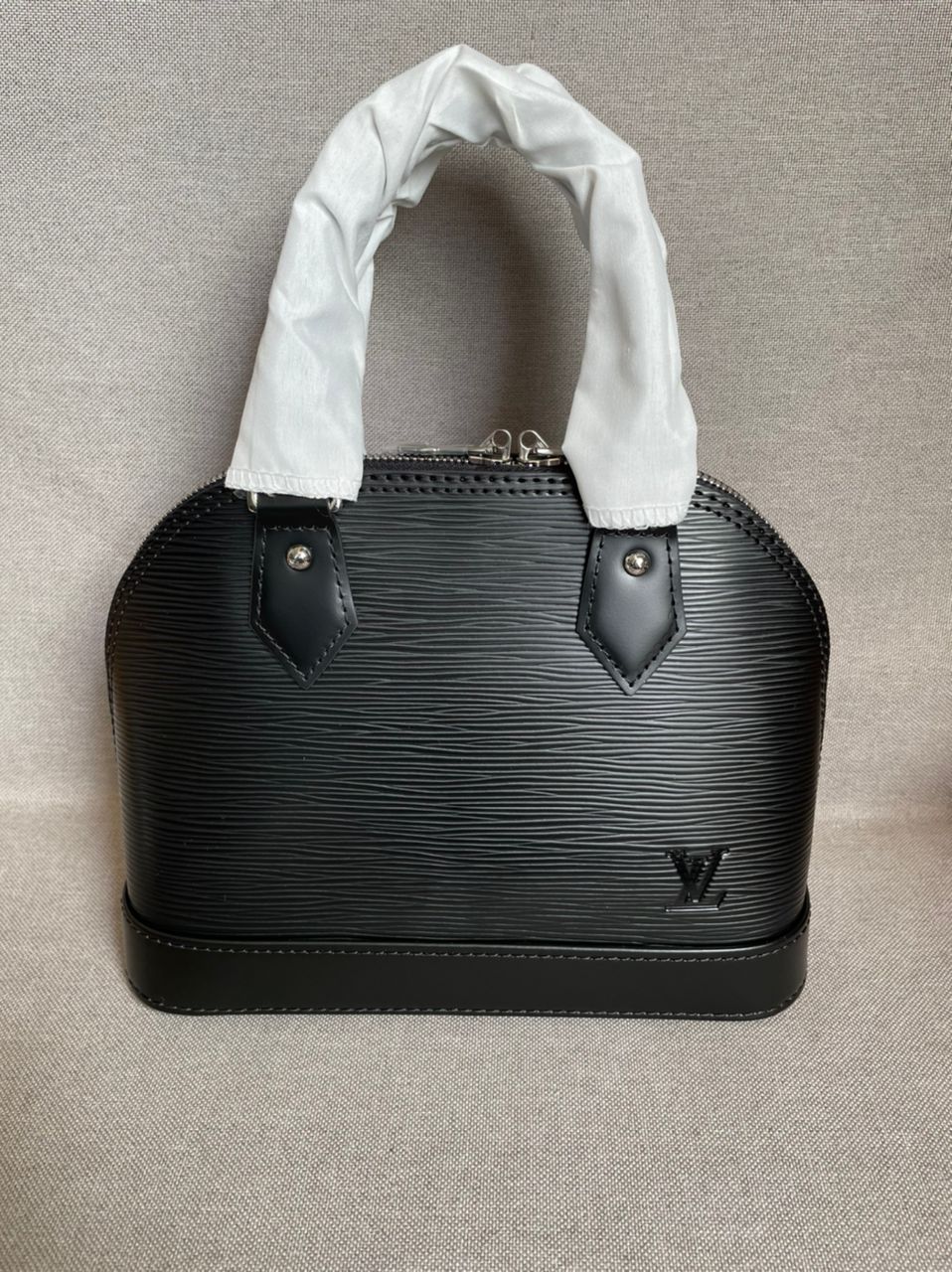 Alma bb cuir épi noir facture
