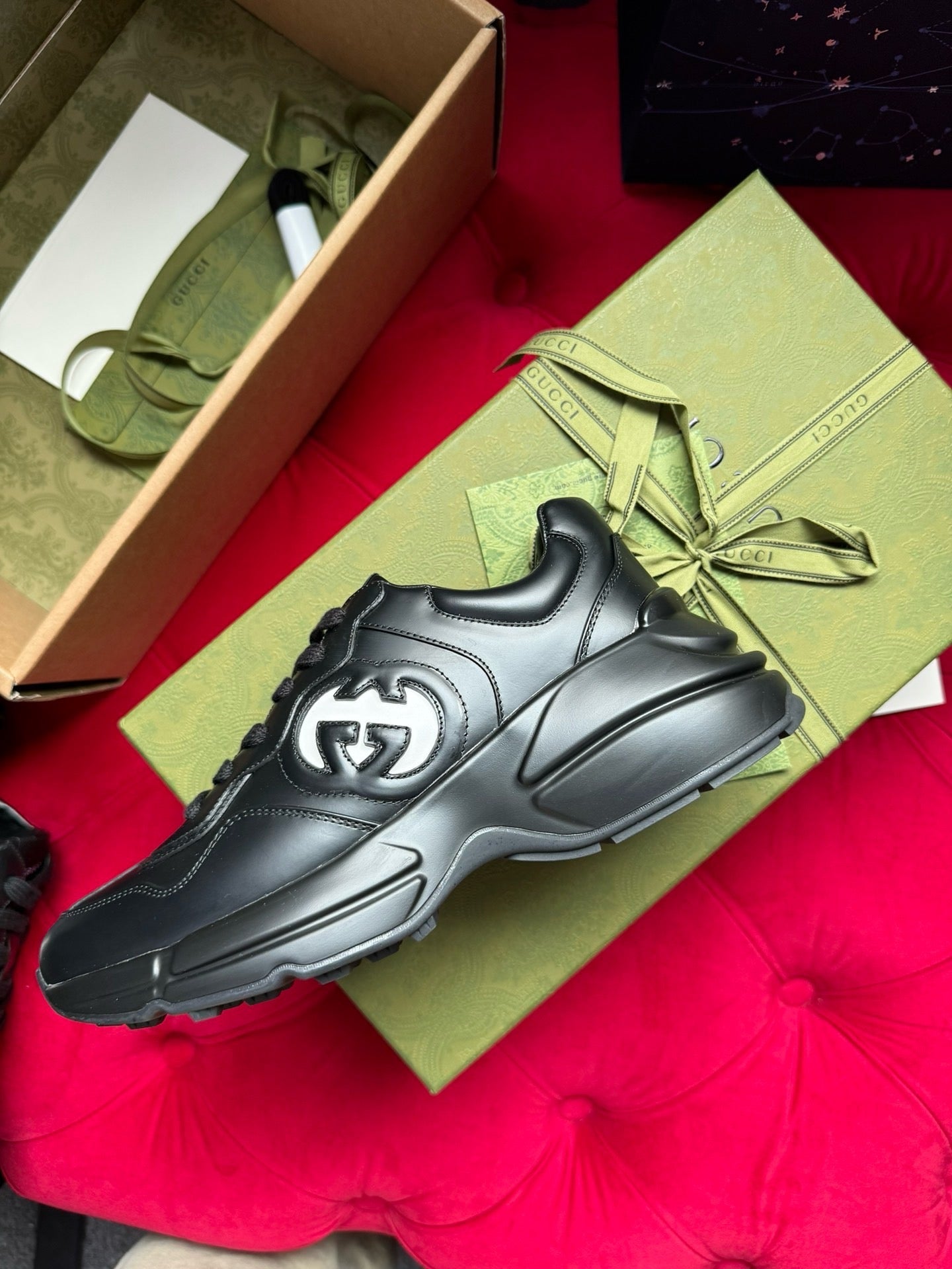 Gg Rython Sneakers, schwarze Rechnung