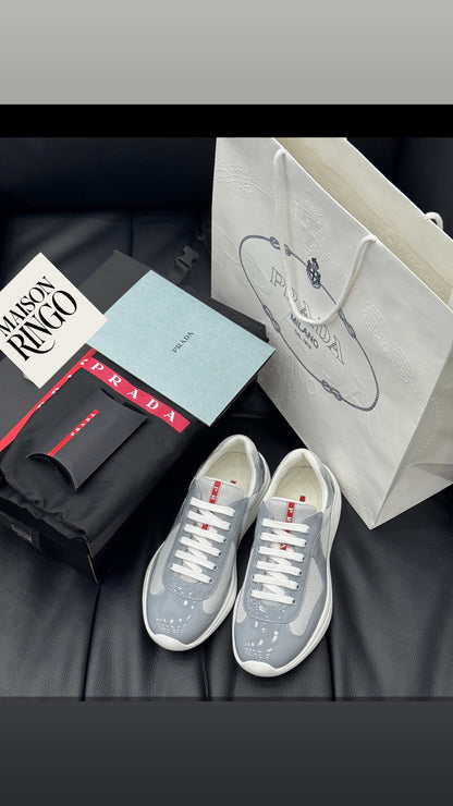 Sneakers Prd America ´ s Cup  tissu bike lisse grey 10/10 V3S