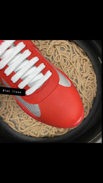 Sneakers Prd America ´ s Cup red Gomme & tissu bike