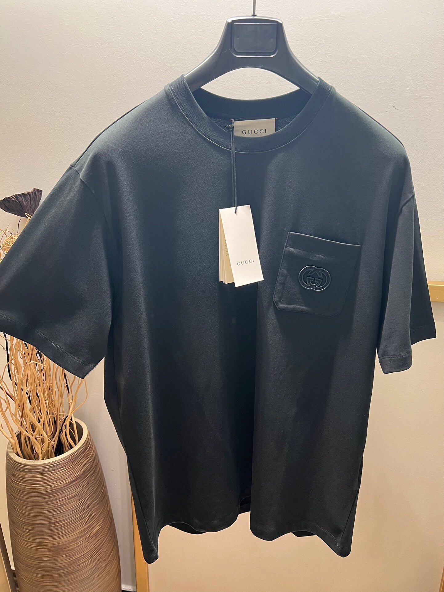 GG COTTON JERSEY T-SHIRT WITH YOKE