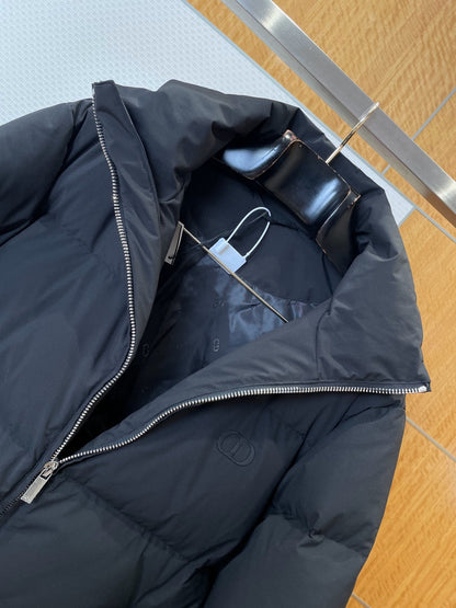 Doudoune cd oblique Jacquard coton mélange