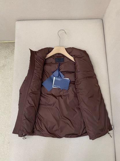 Veste en re-nylon Prda Bordeaux  10/10