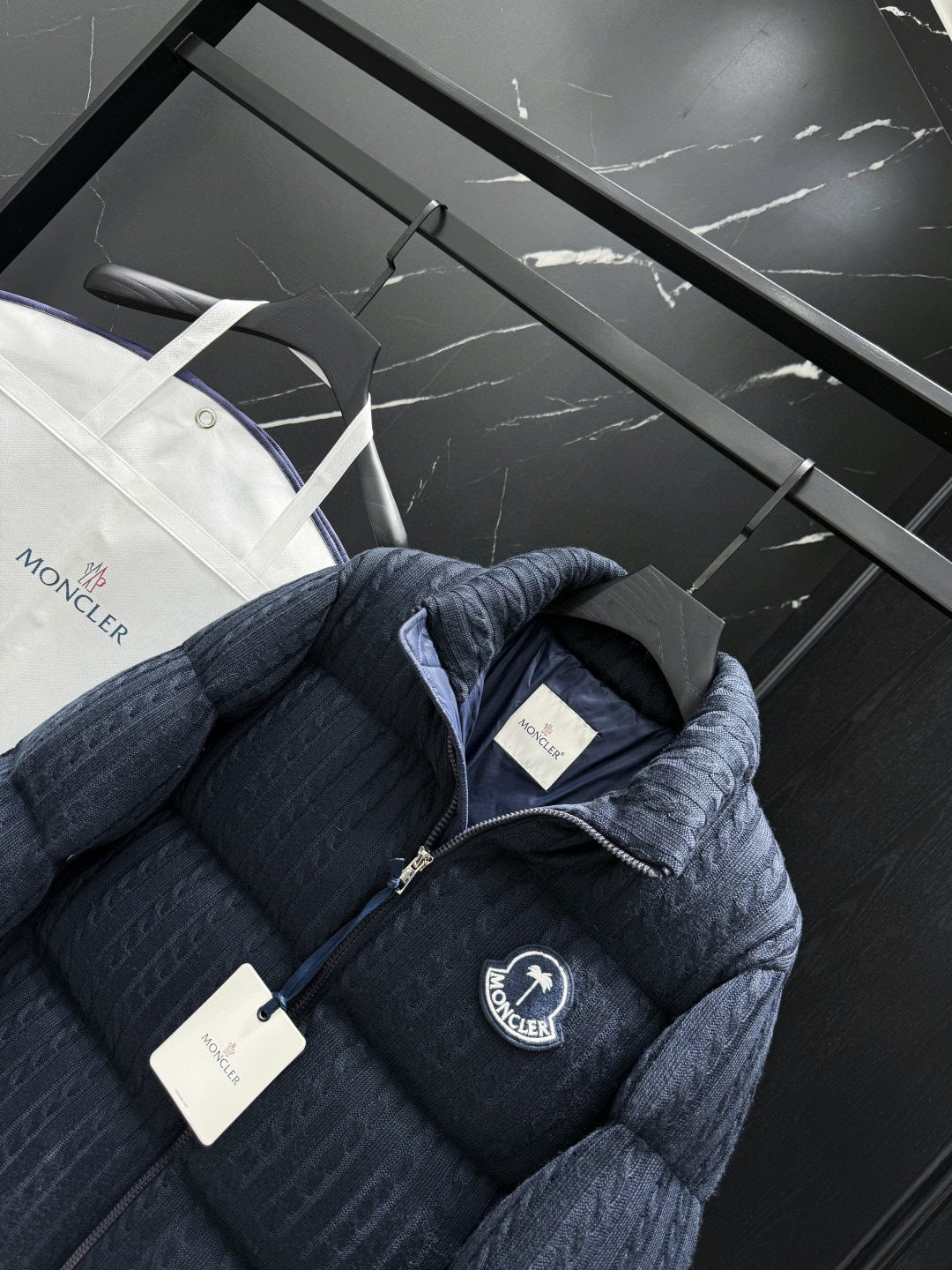Doudoune Moncl’r Night Blue x  Palm Austru 10/10