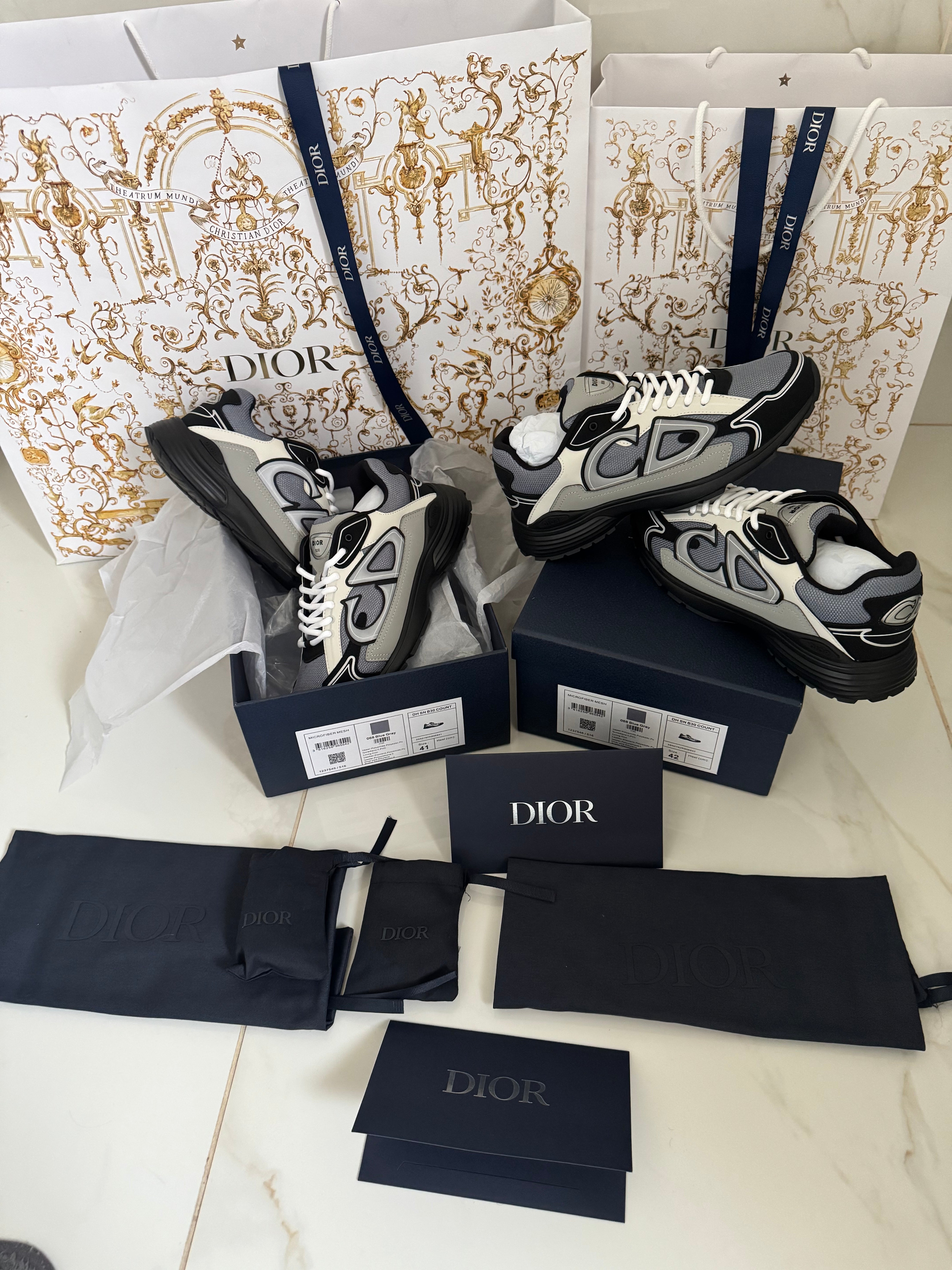 SNEAKERS B30 V3S VERSION BIEN LISSE GRIS BLANC RÉFLECTIVE RÉACTION CORRECTES   FACTURE PACKAGING COMPLET