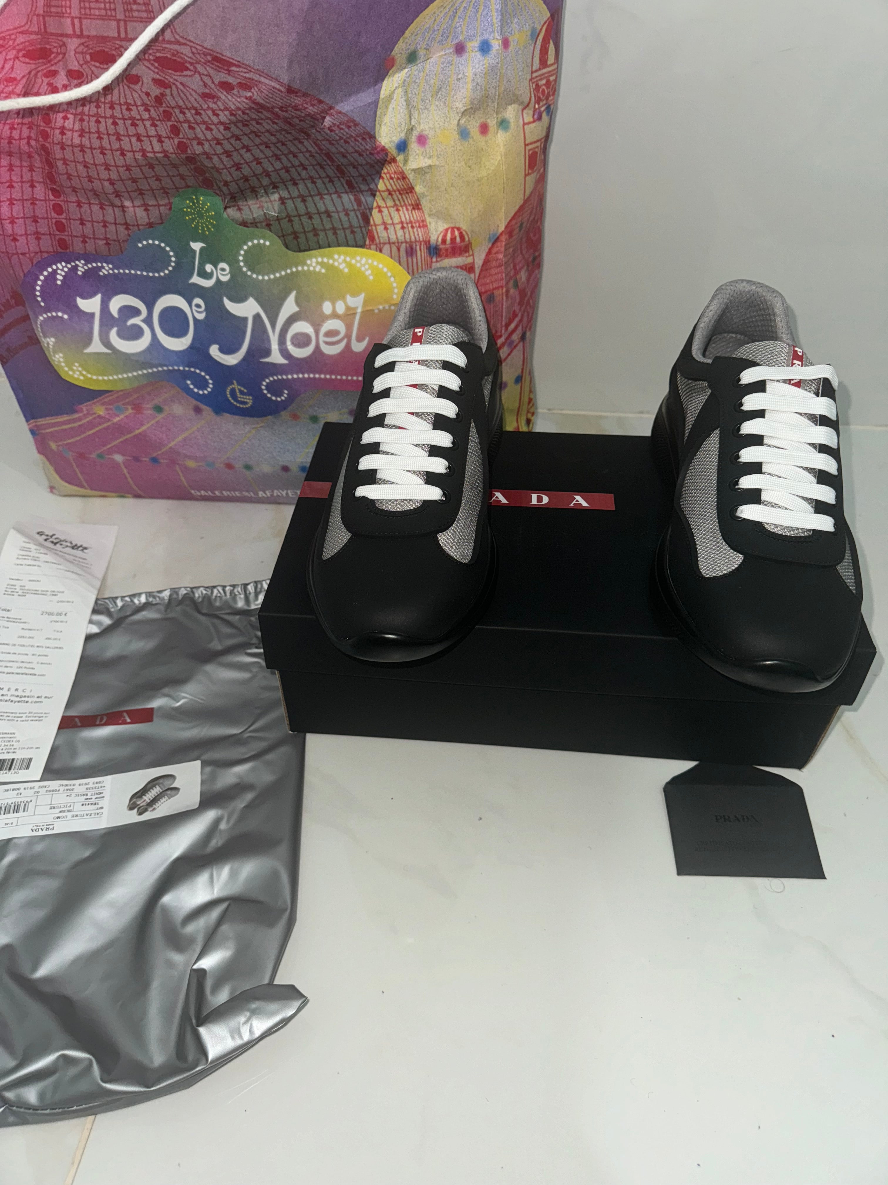 Sneakers Prd America ´ s Cup black Gomme & tissu bike