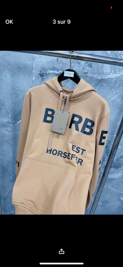 Sweat brb marron facture