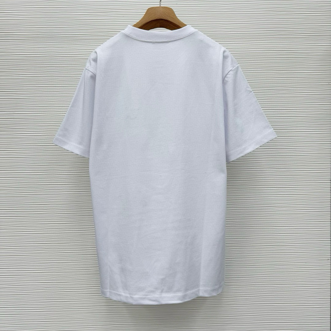 T-shirt CD AND KAWS, coupe relax Jersey de coton blanc 10/10