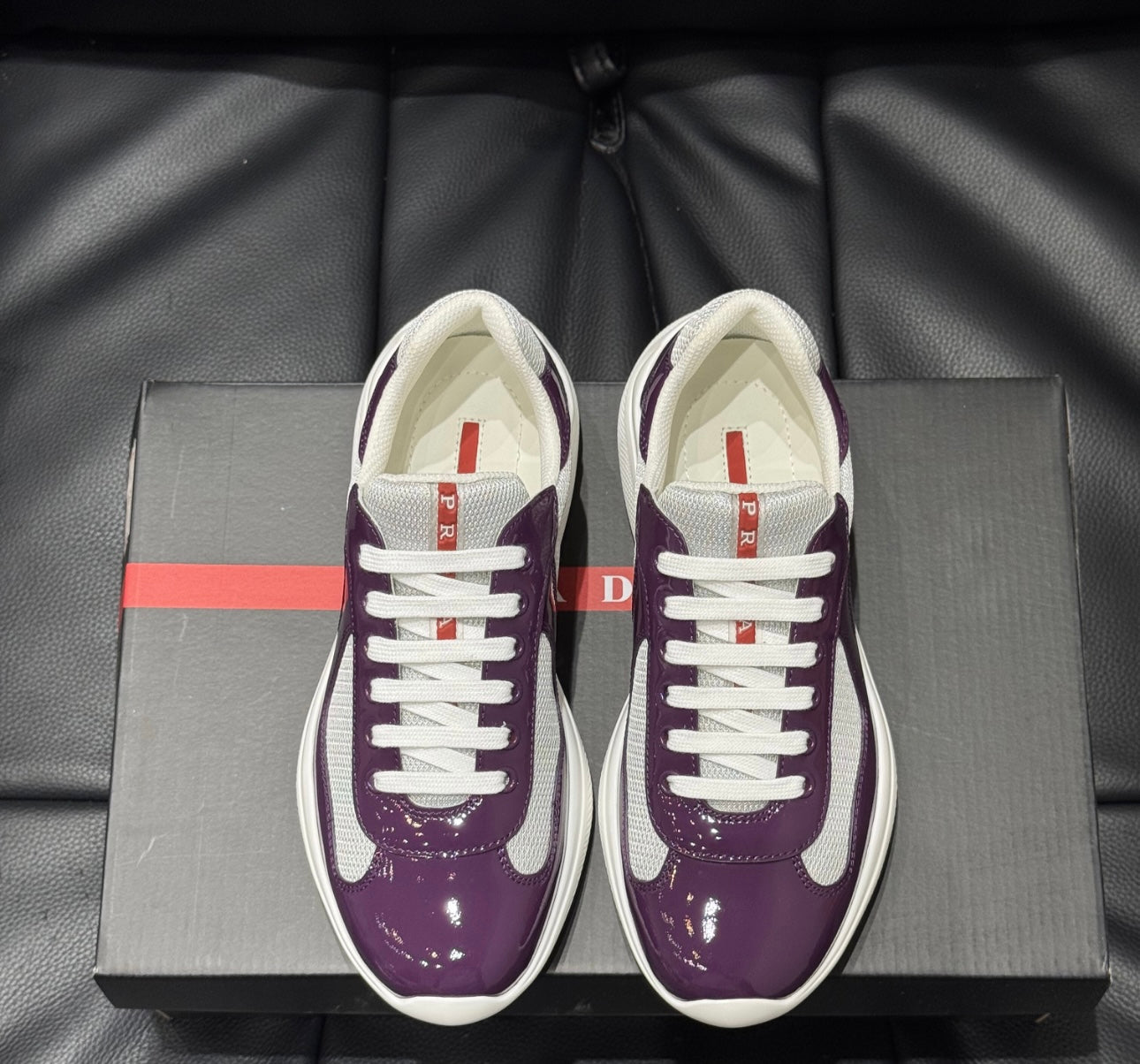 Sneakers Prd America ´ s Cup  tissu bike lisse purple 10/10 V3S