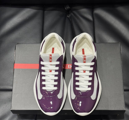 Sneakers Prd America ´ s Cup  tissu bike lisse purple 10/10 V3S