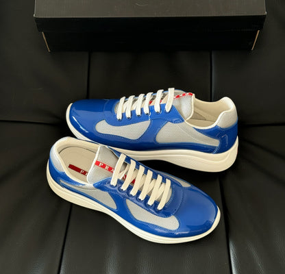 Sneakers Prd America ´ s Cup  bleu foncée   tissu bike lisse 10/10 V3S