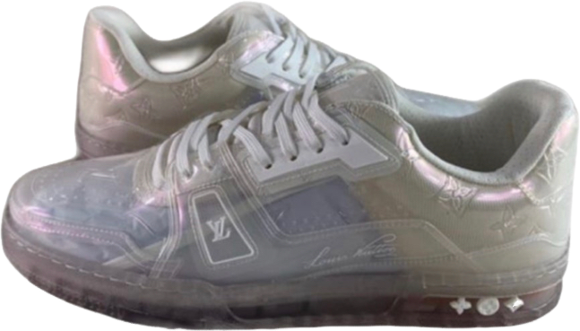 Sneakers Lv trainers transparent facture