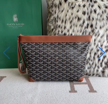 Pochette conti  brown facture