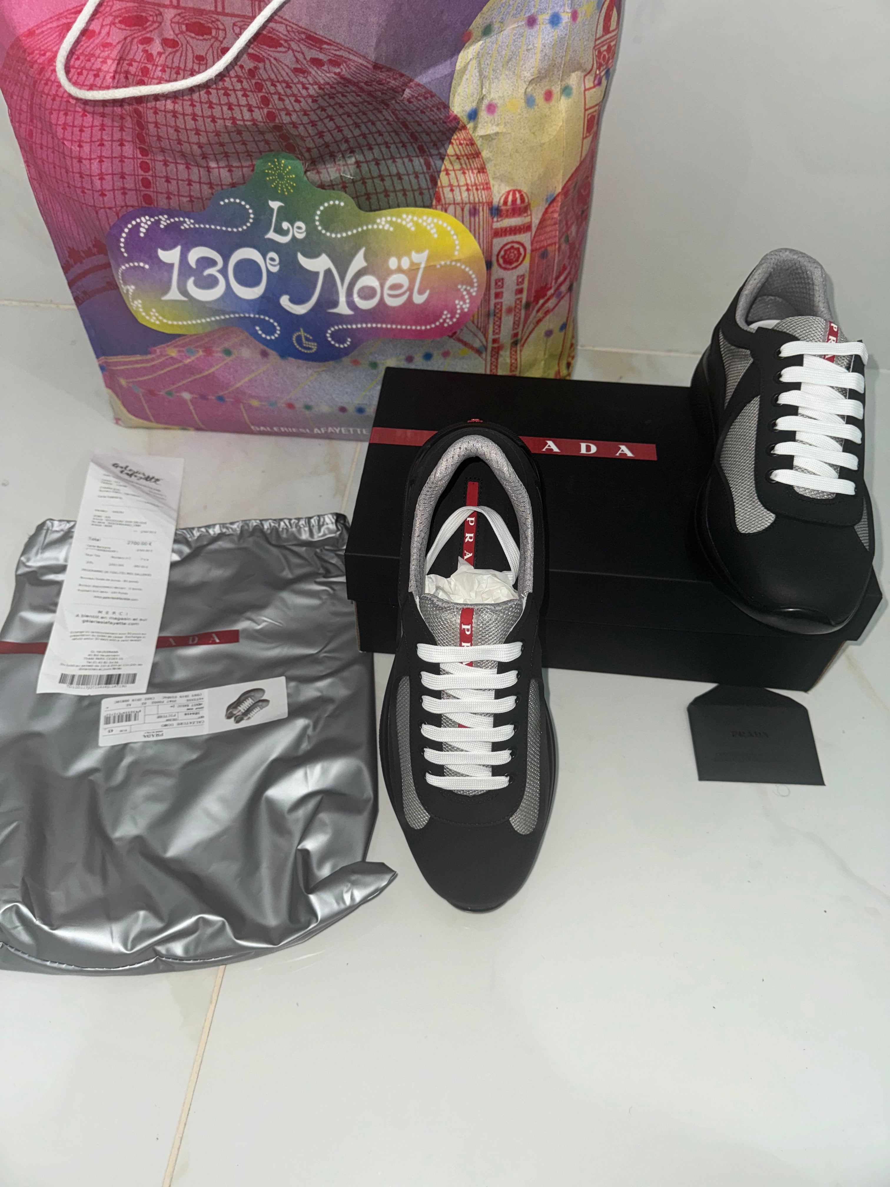 Sneakers Prd America ´ s Cup black Gomme & tissu bike
