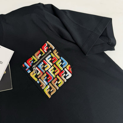 FF T shirt  Lunar New Year en coton noir 10/10